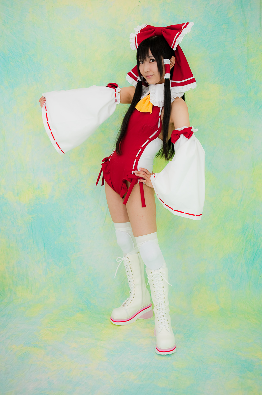 日本COSc76美女 性感美女红衣诱惑