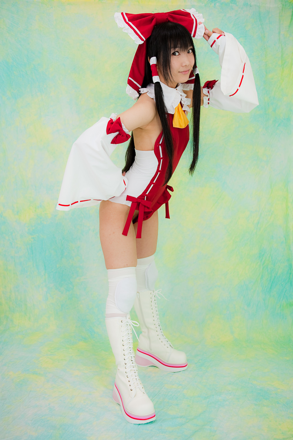 日本COSc76美女 性感美女红衣诱惑