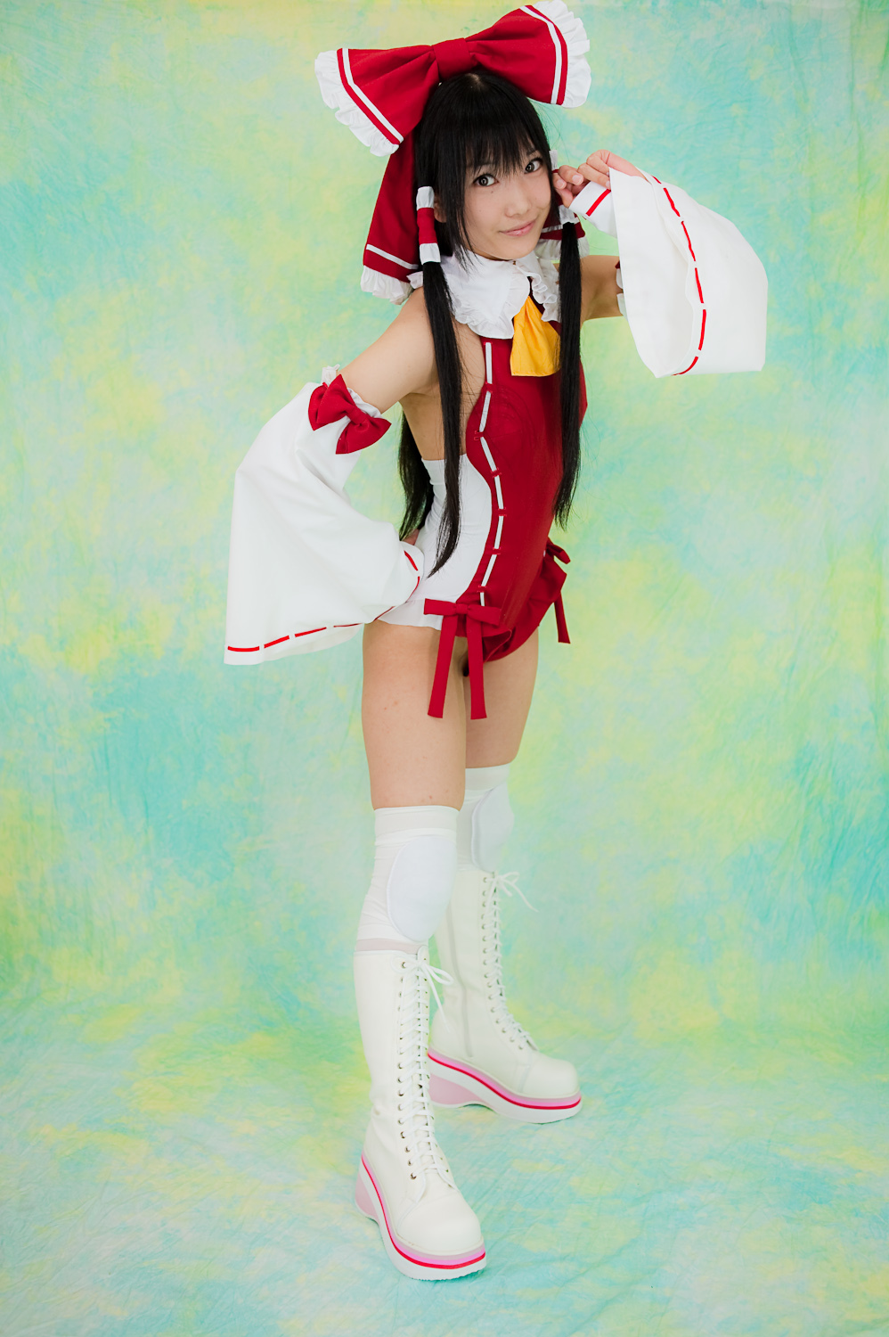 日本COSc76美女 性感美女红衣诱惑