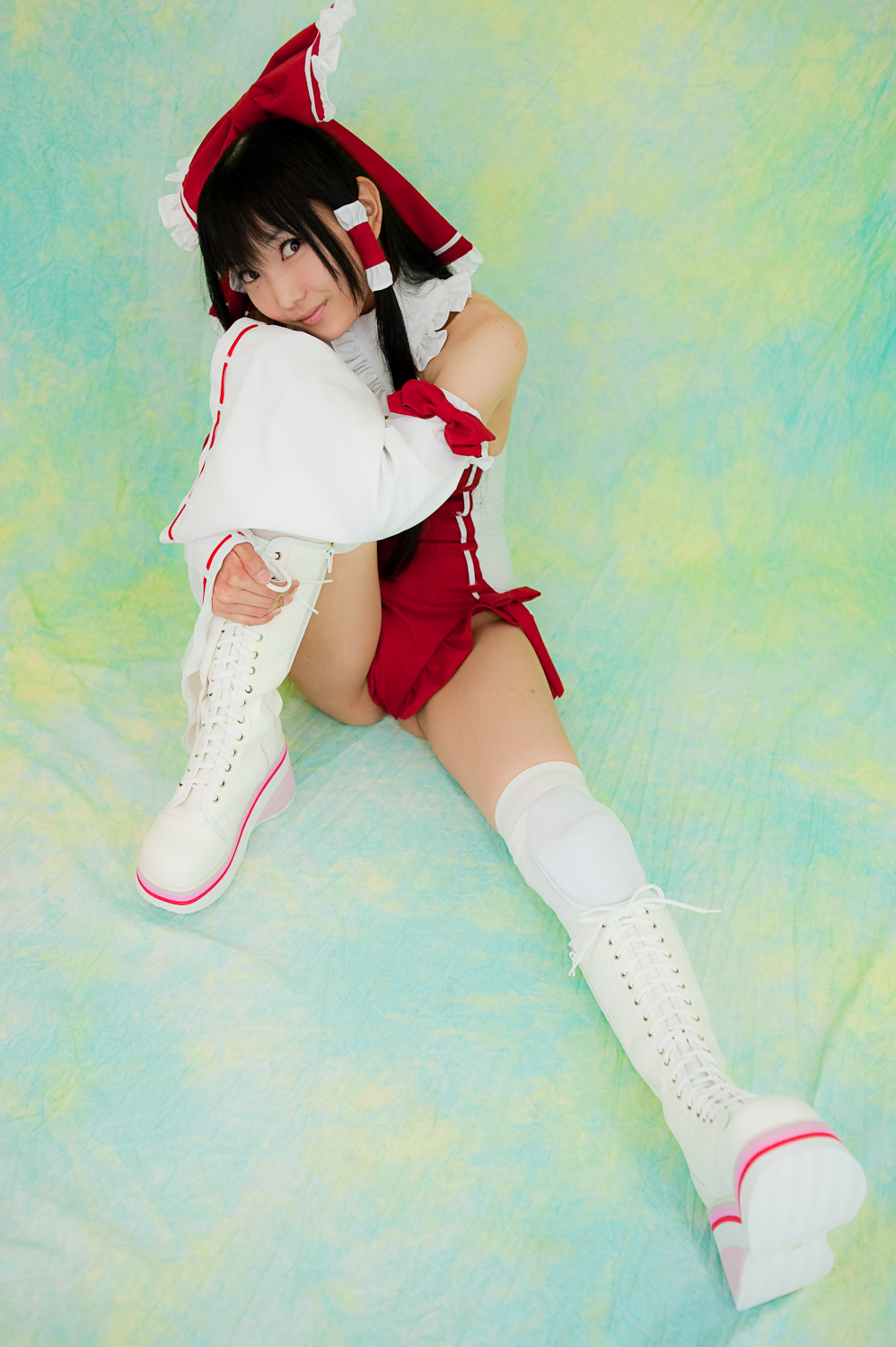 日本COSc76美女 性感美女红衣诱惑