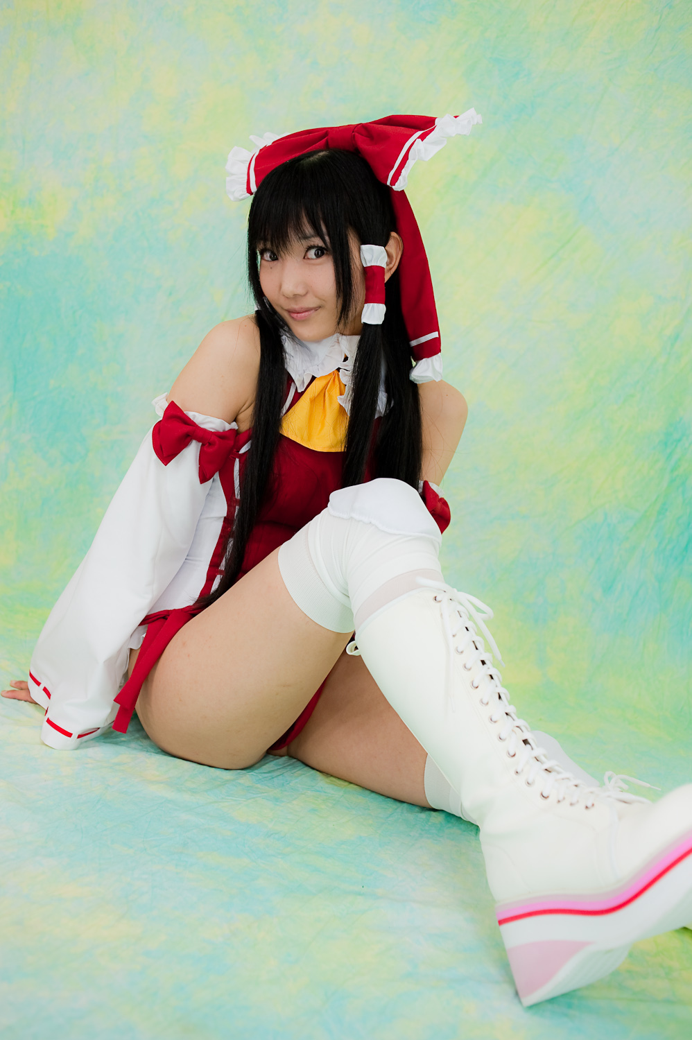 日本COSc76美女 性感美女红衣诱惑