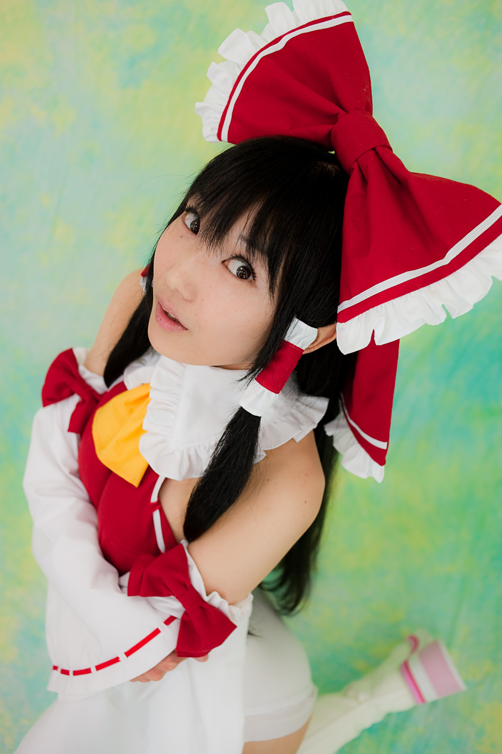 日本COSc76美女 性感美女红衣诱惑