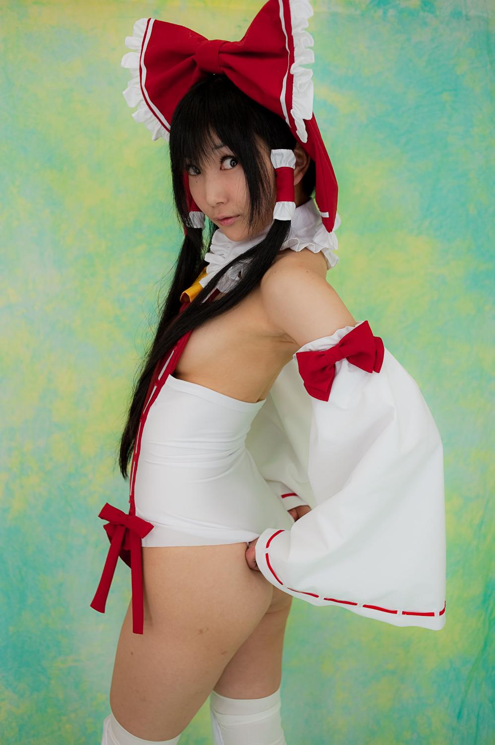 日本COSc76美女 性感美女红衣诱惑