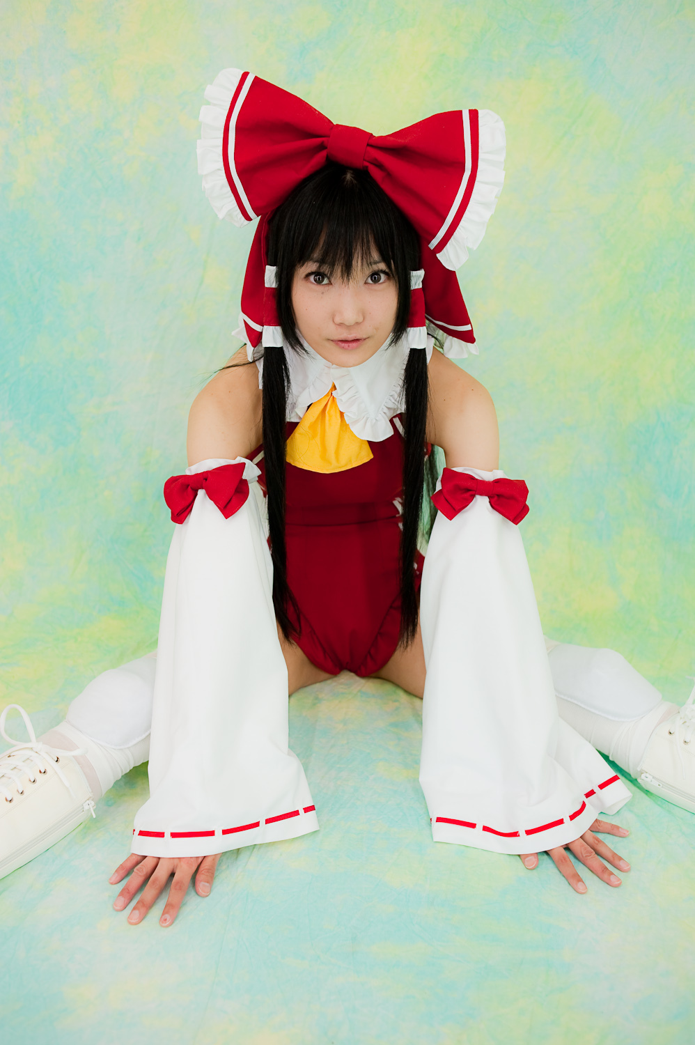 日本COSc76美女 性感美女红衣诱惑