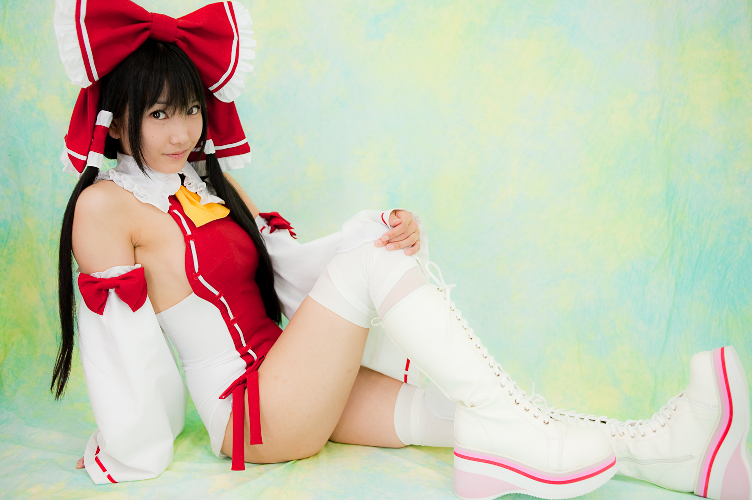 日本COSc76美女 性感美女红衣诱惑