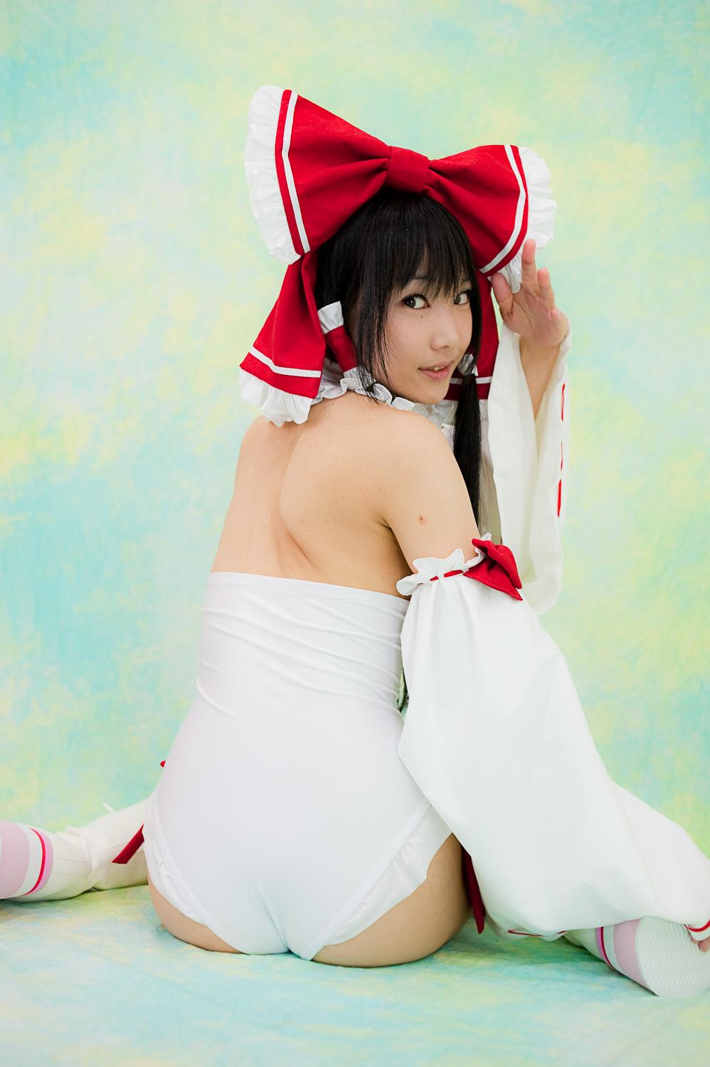 日本COSc76美女 性感美女红衣诱惑