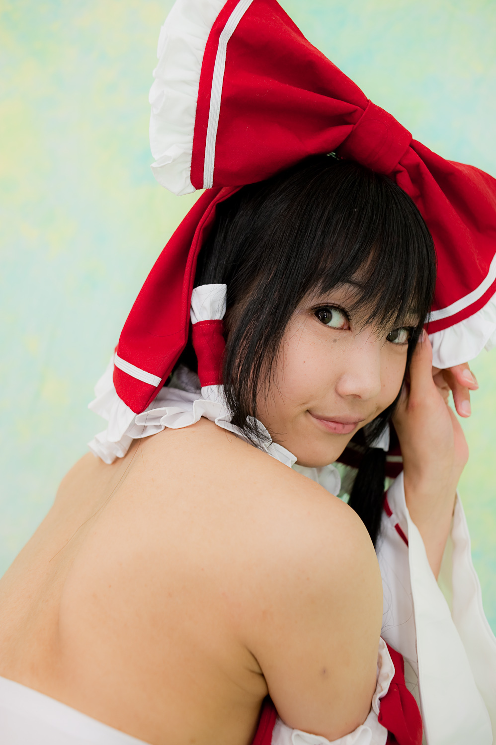 日本COSc76美女 性感美女红衣诱惑