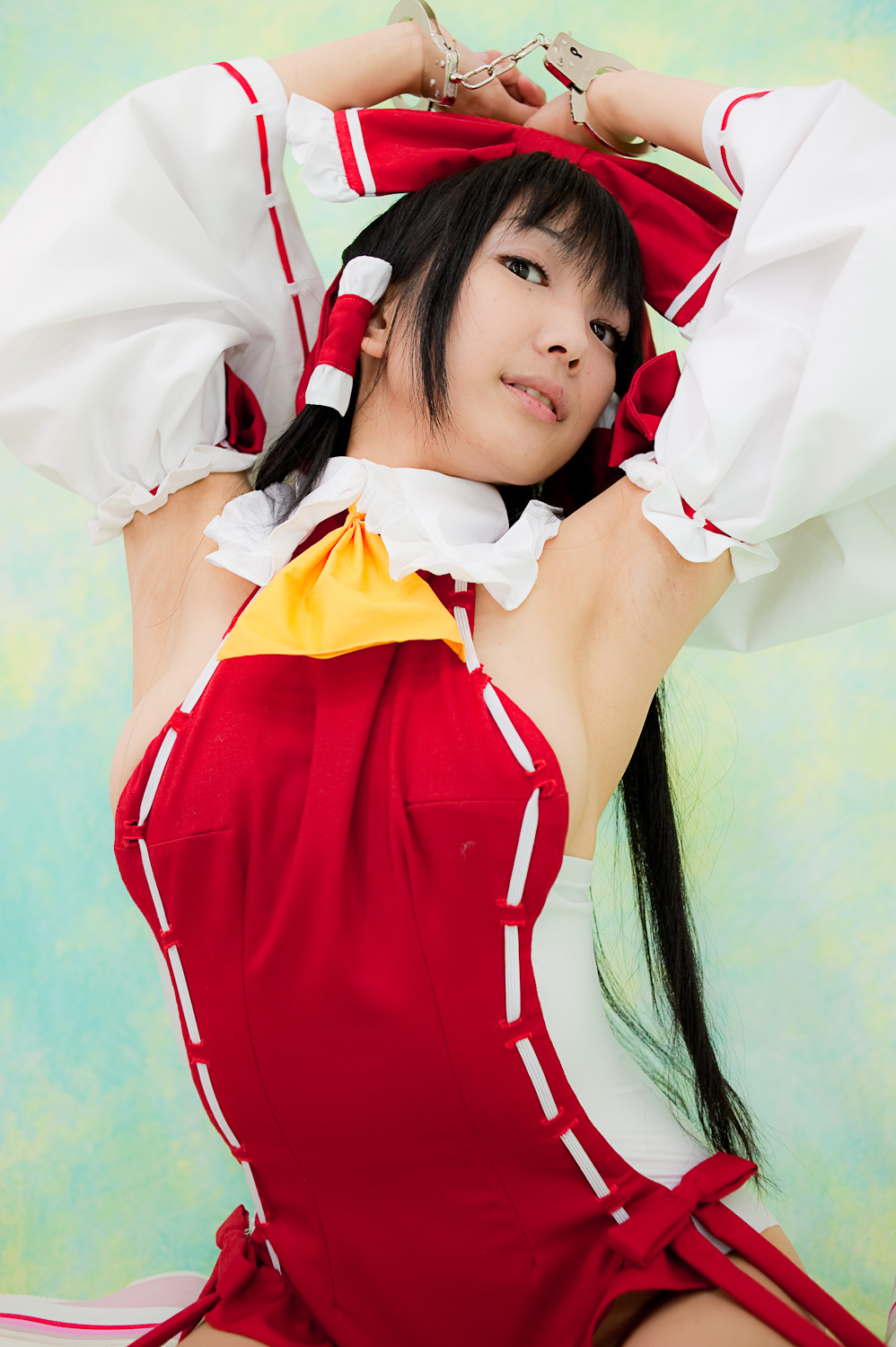 日本COSc76美女 性感美女红衣诱惑