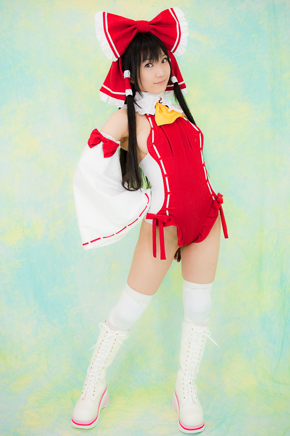 日本COSc76美女 性感美女红衣诱惑