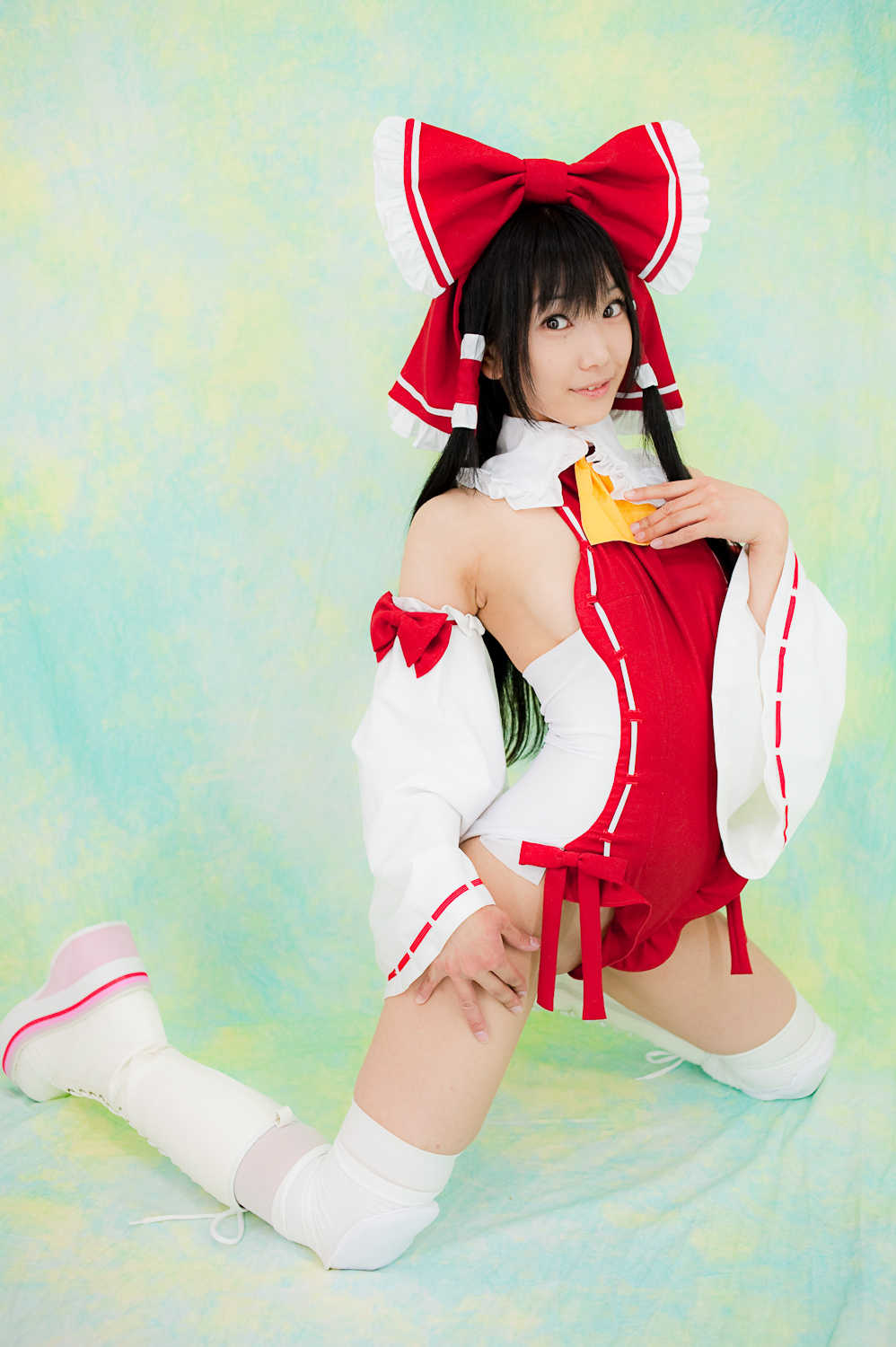 日本COSc76美女 性感美女红衣诱惑