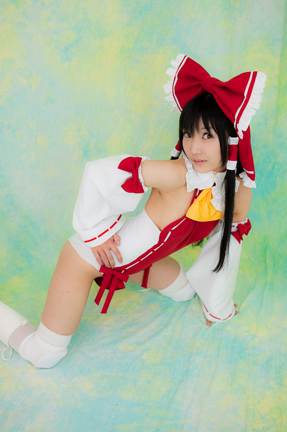 日本COSc76美女 性感美女红衣诱惑