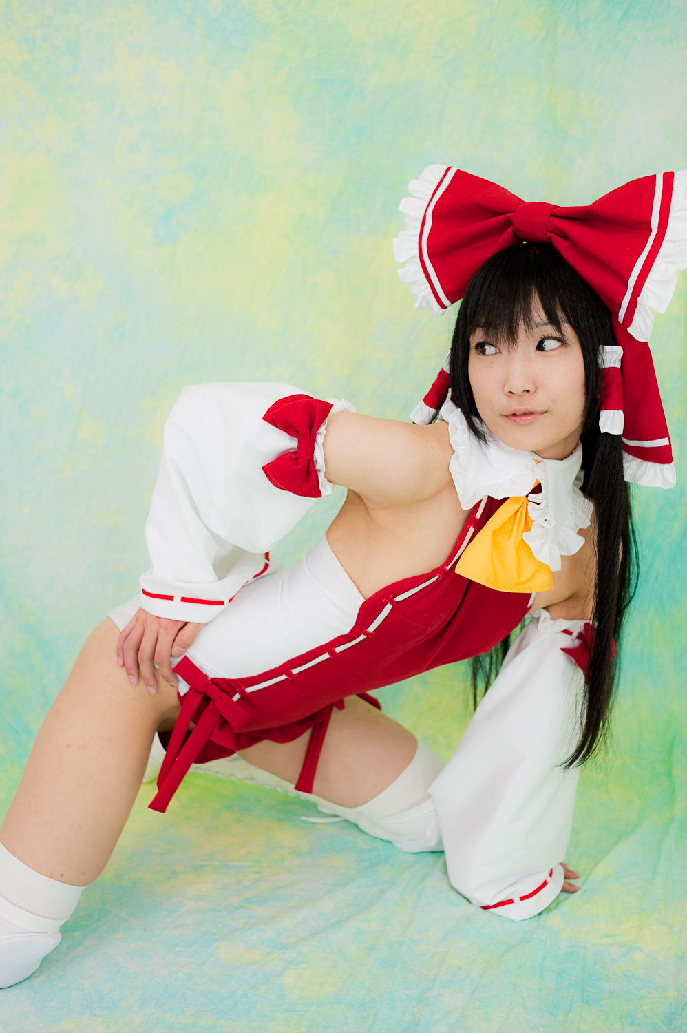 日本COSc76美女 性感美女红衣诱惑