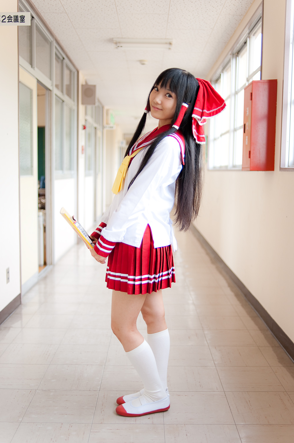 c76(3) cosplay性感美女套图 校园校服写真