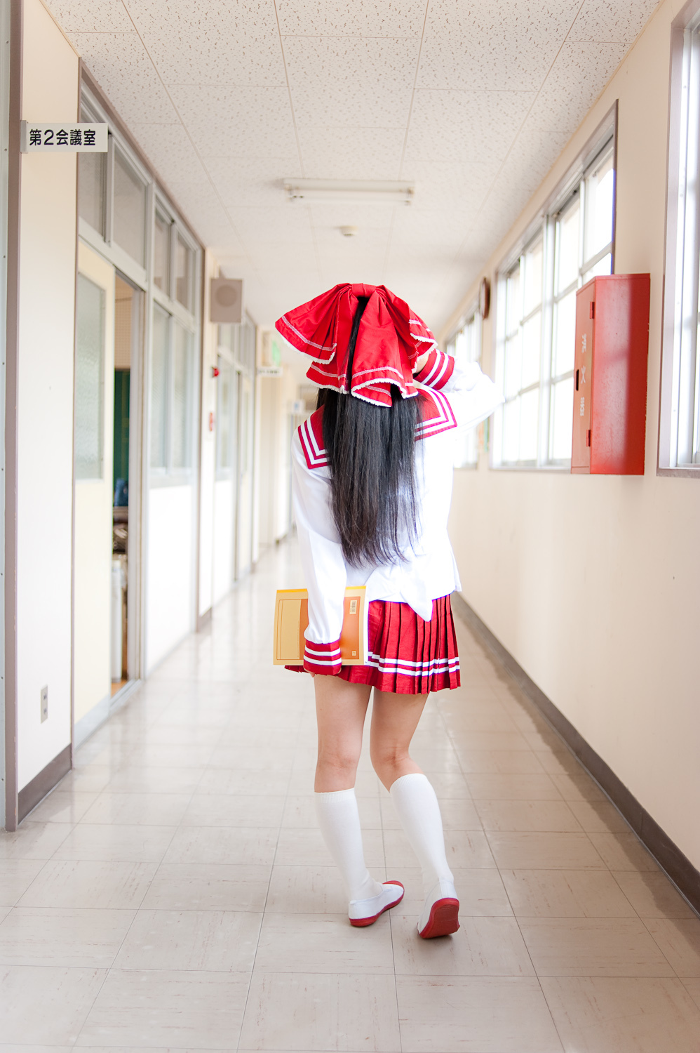 c76(3) cosplay性感美女套图 校园校服写真