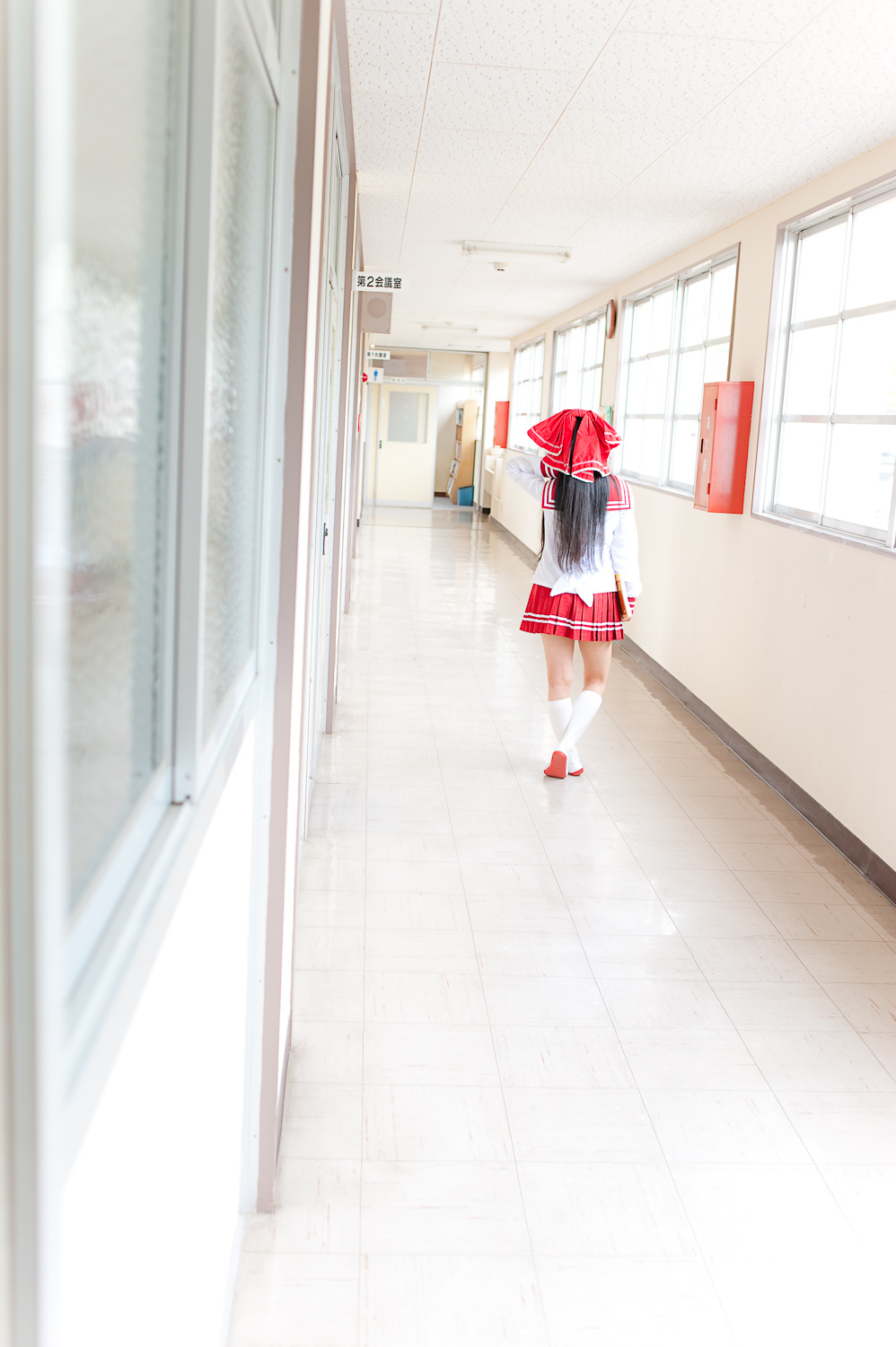 c76(3) cosplay性感美女套图 校园校服写真