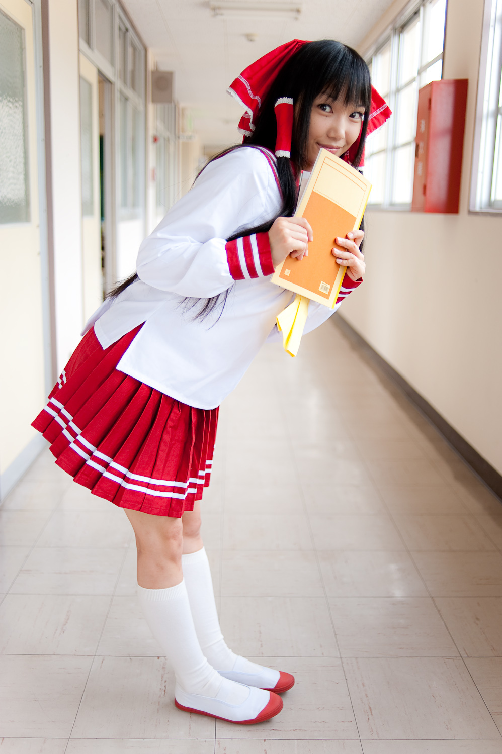 c76(3) cosplay性感美女套图 校园校服写真