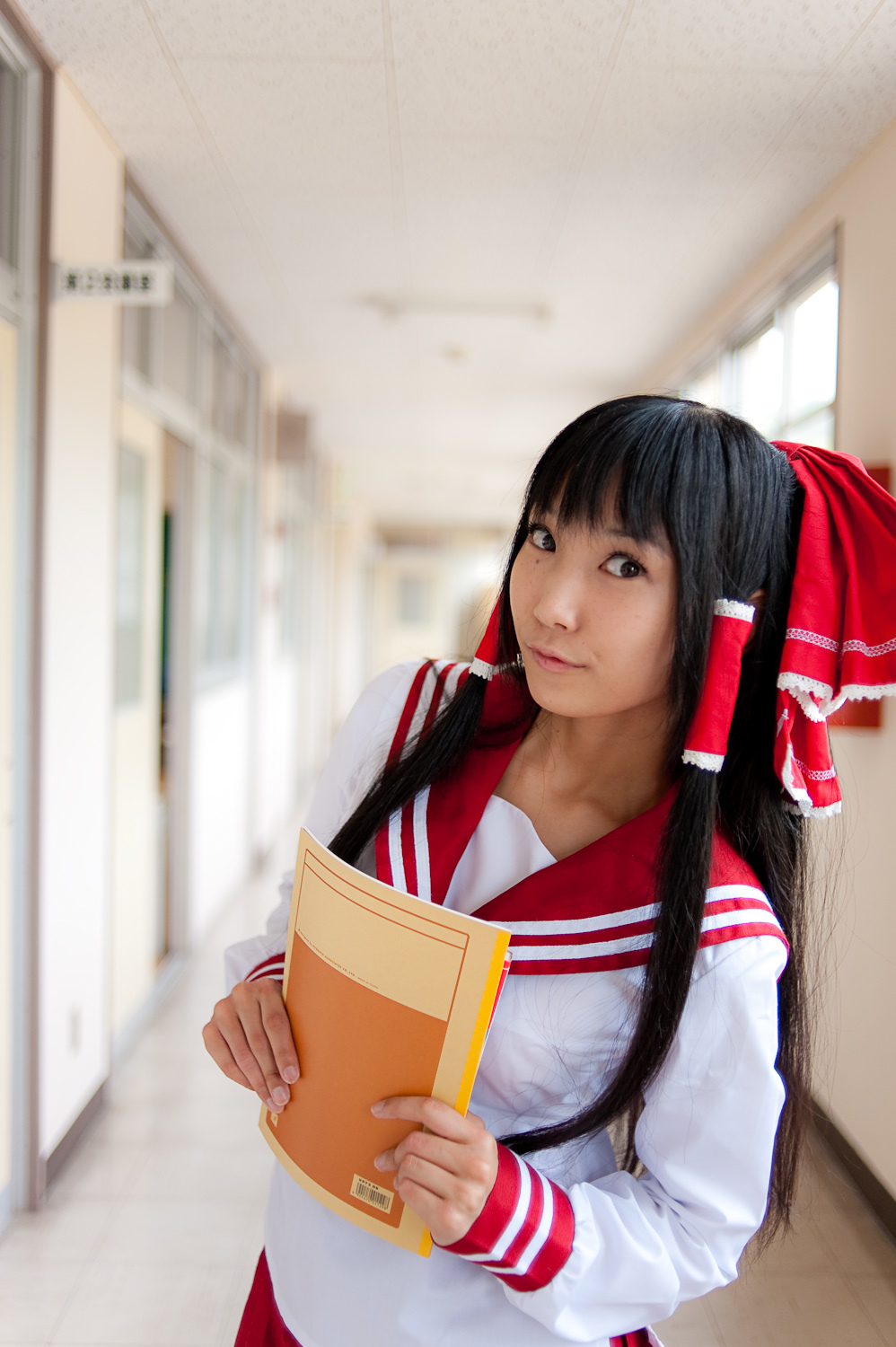 c76(3) cosplay性感美女套图 校园校服写真