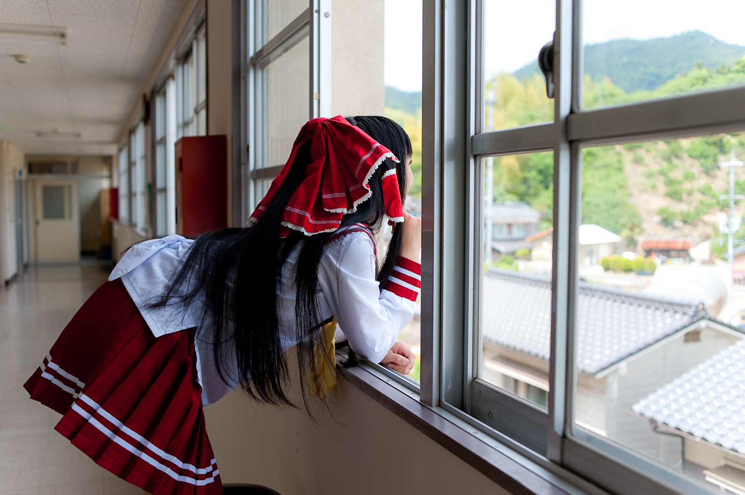 c76(3) cosplay性感美女套图 校园校服写真