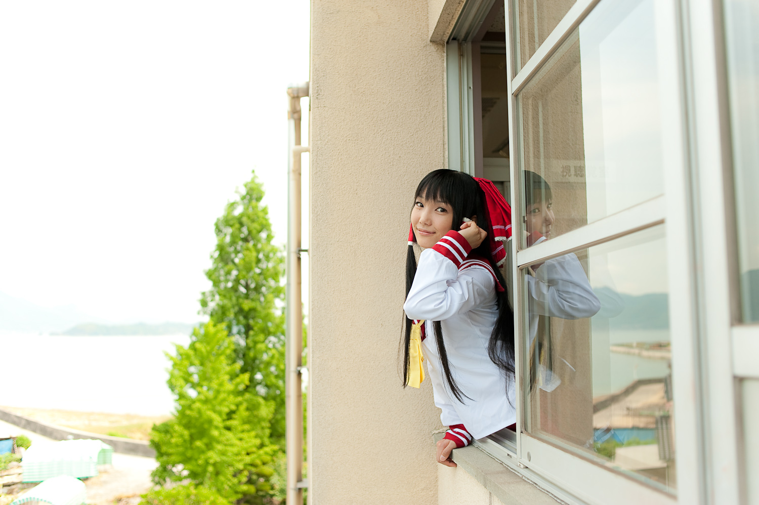 c76(3) cosplay性感美女套图 校园校服写真