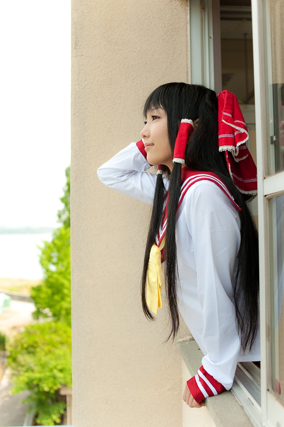 c76(3) cosplay性感美女套图 校园校服写真