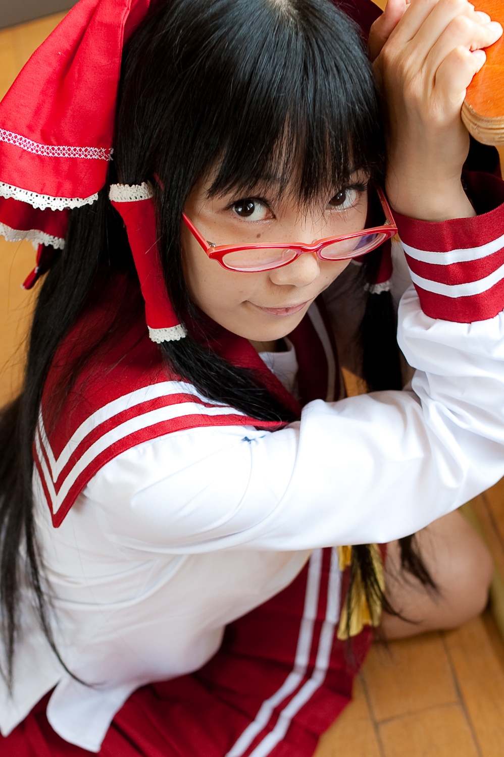 c76(3) cosplay性感美女套图 校园校服写真