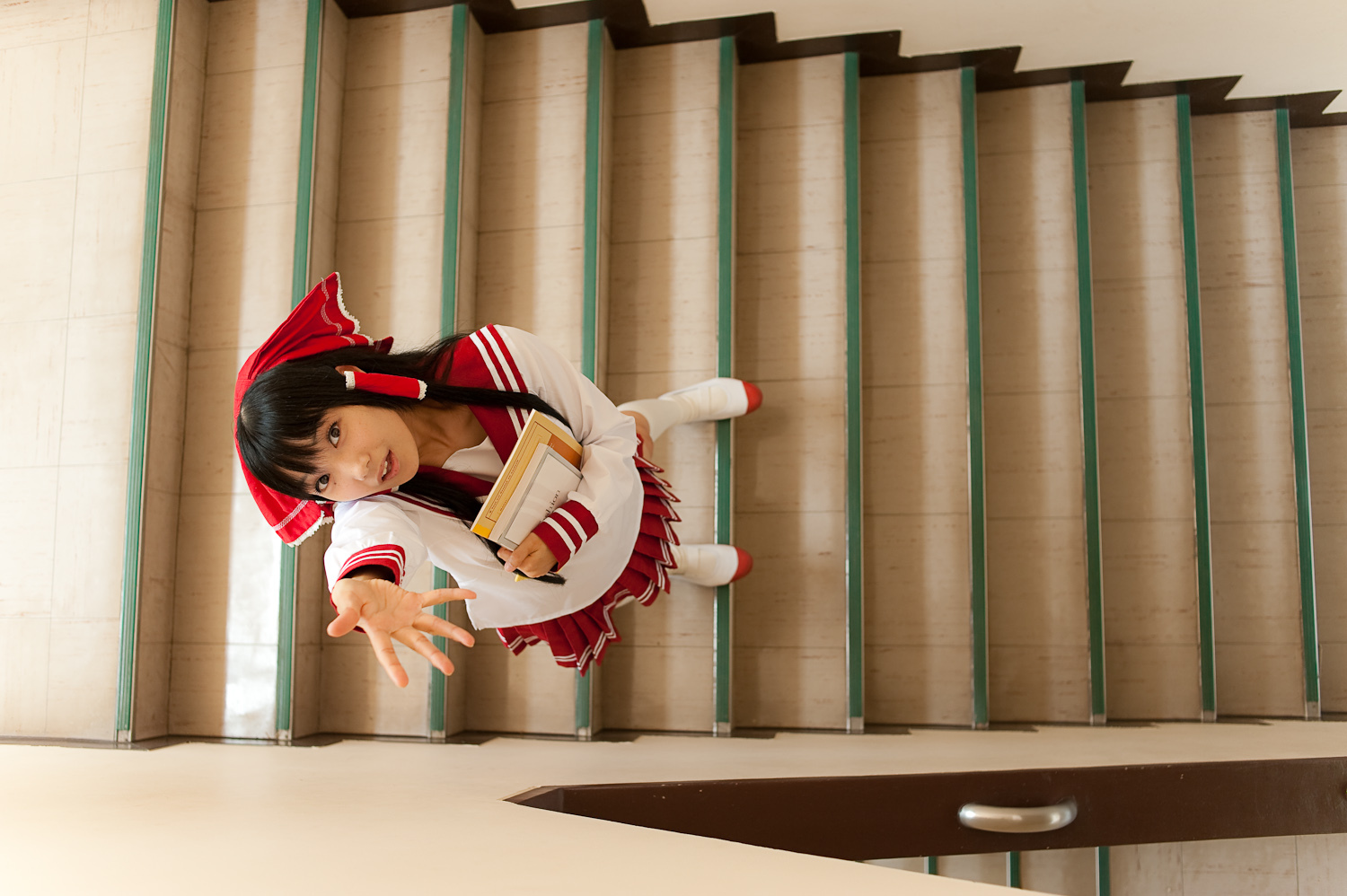 c76(3) cosplay性感美女套图 校园校服写真