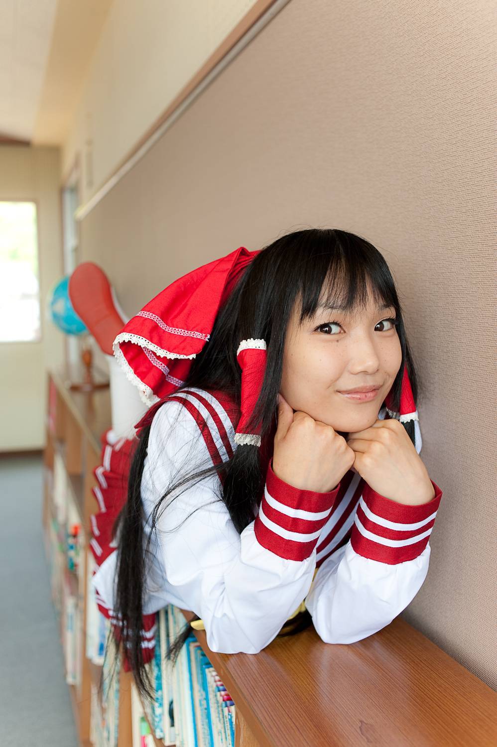 c76(3) cosplay性感美女套图 校园校服写真