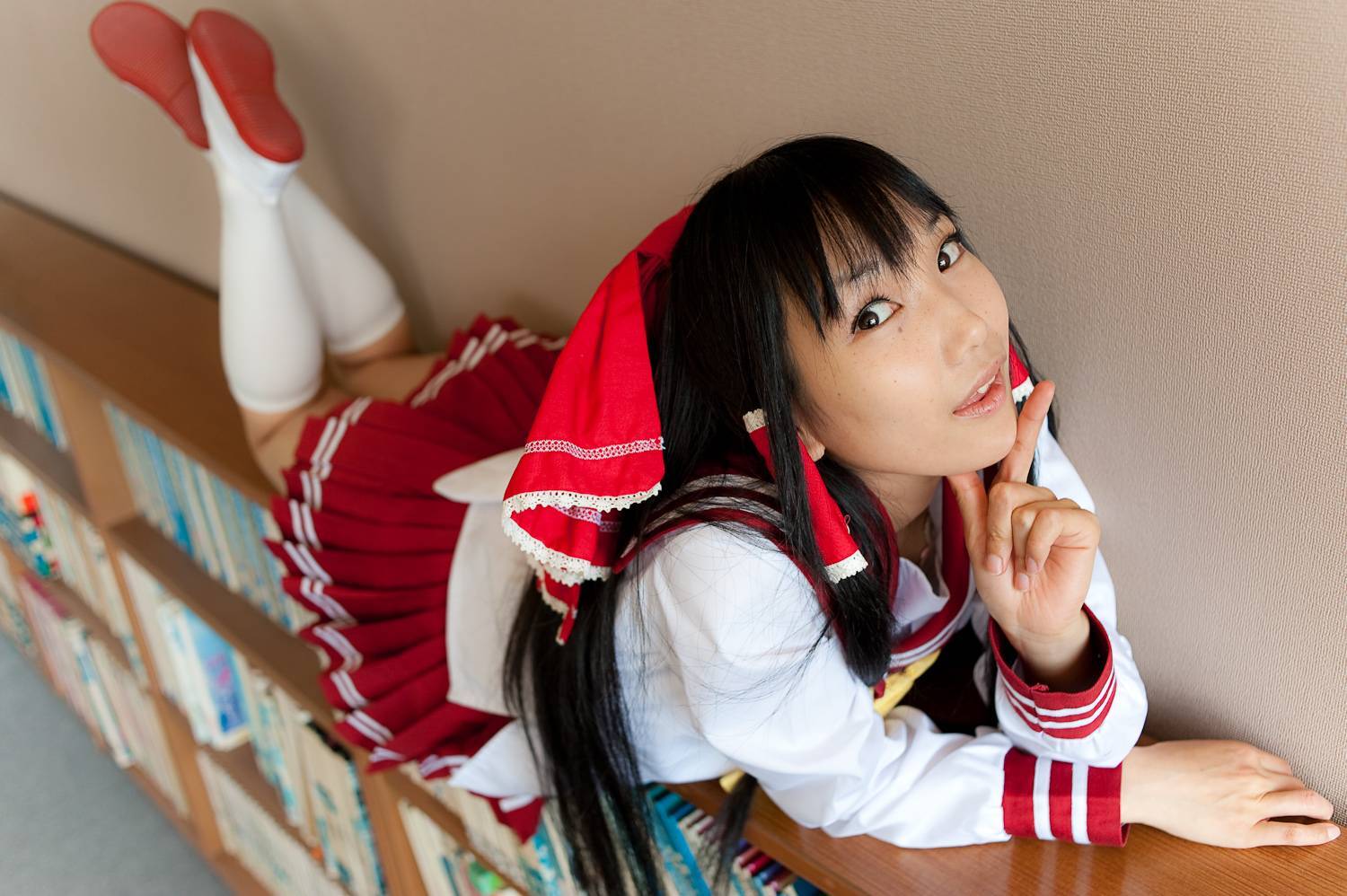 校园美女校服写真 cosplay性感美女套图c76(4)