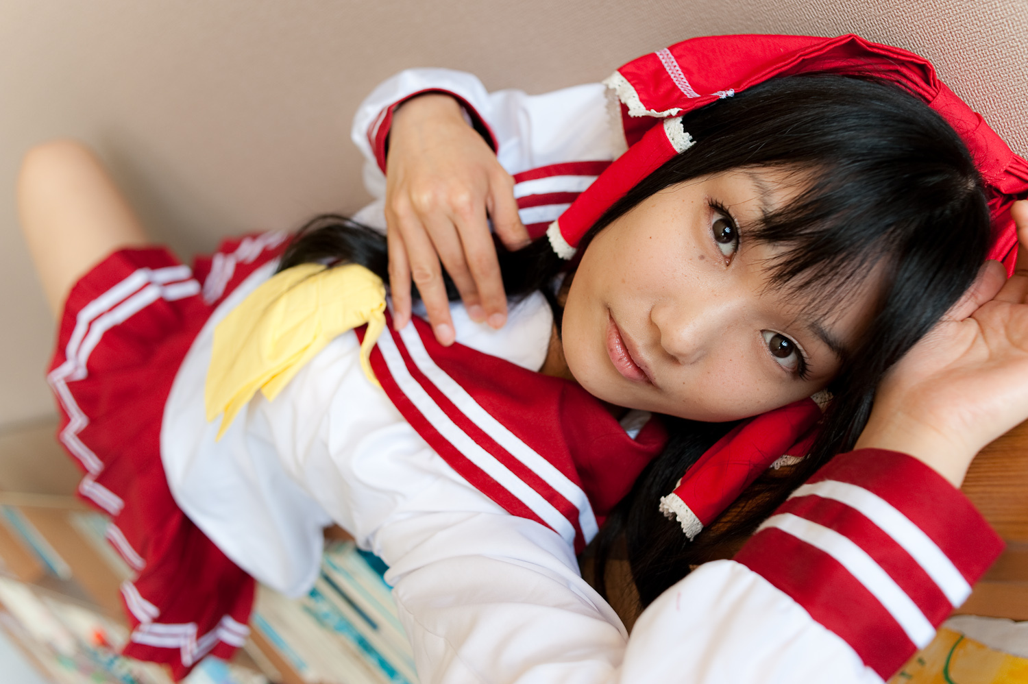 校园美女校服写真 cosplay性感美女套图c76(4)