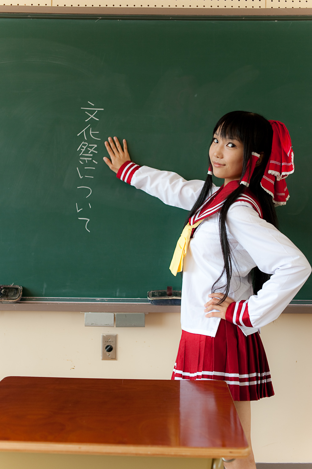 校园美女校服写真 cosplay性感美女套图c76(4)