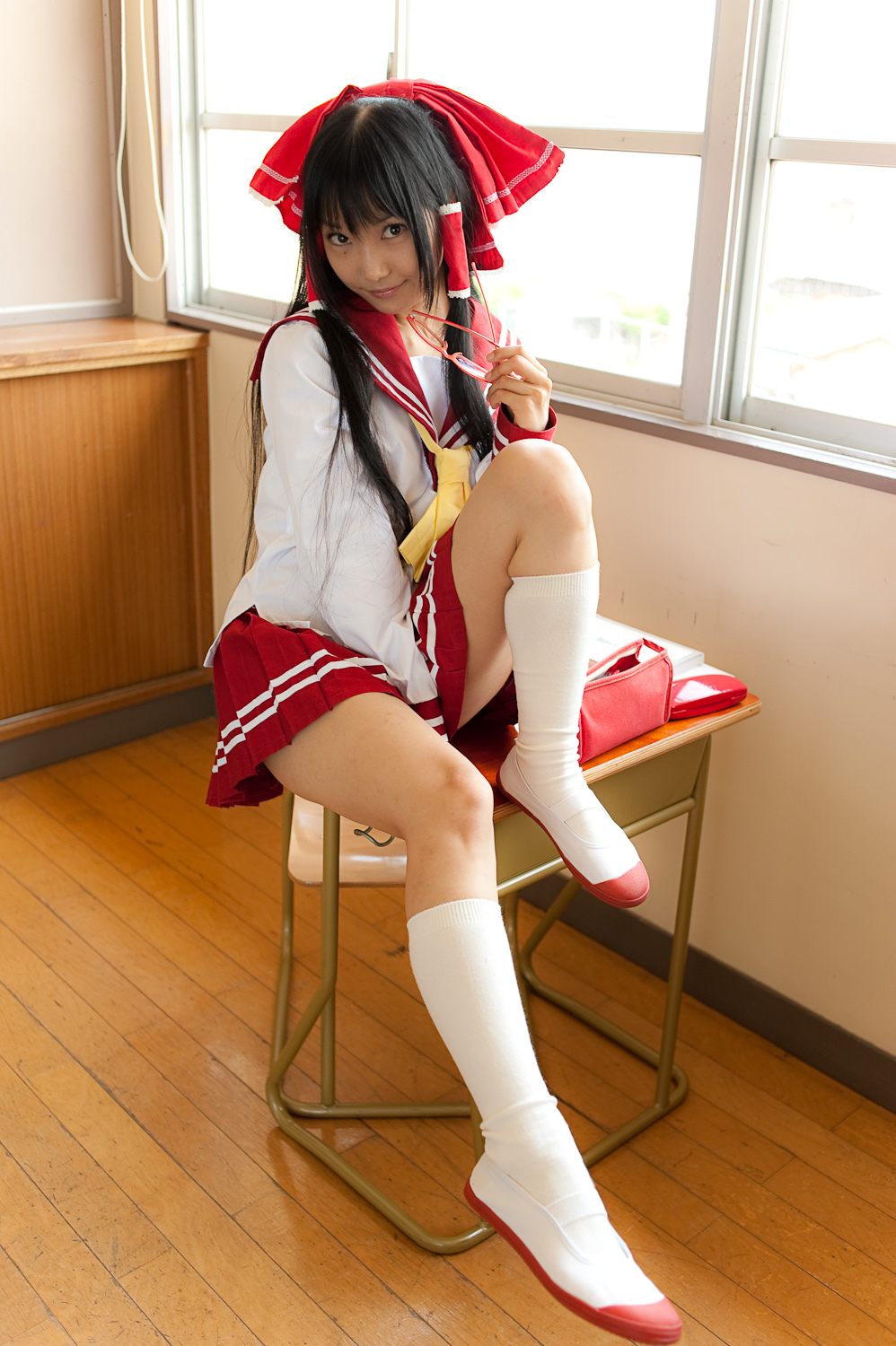 校园美女校服写真 cosplay性感美女套图c76(4)