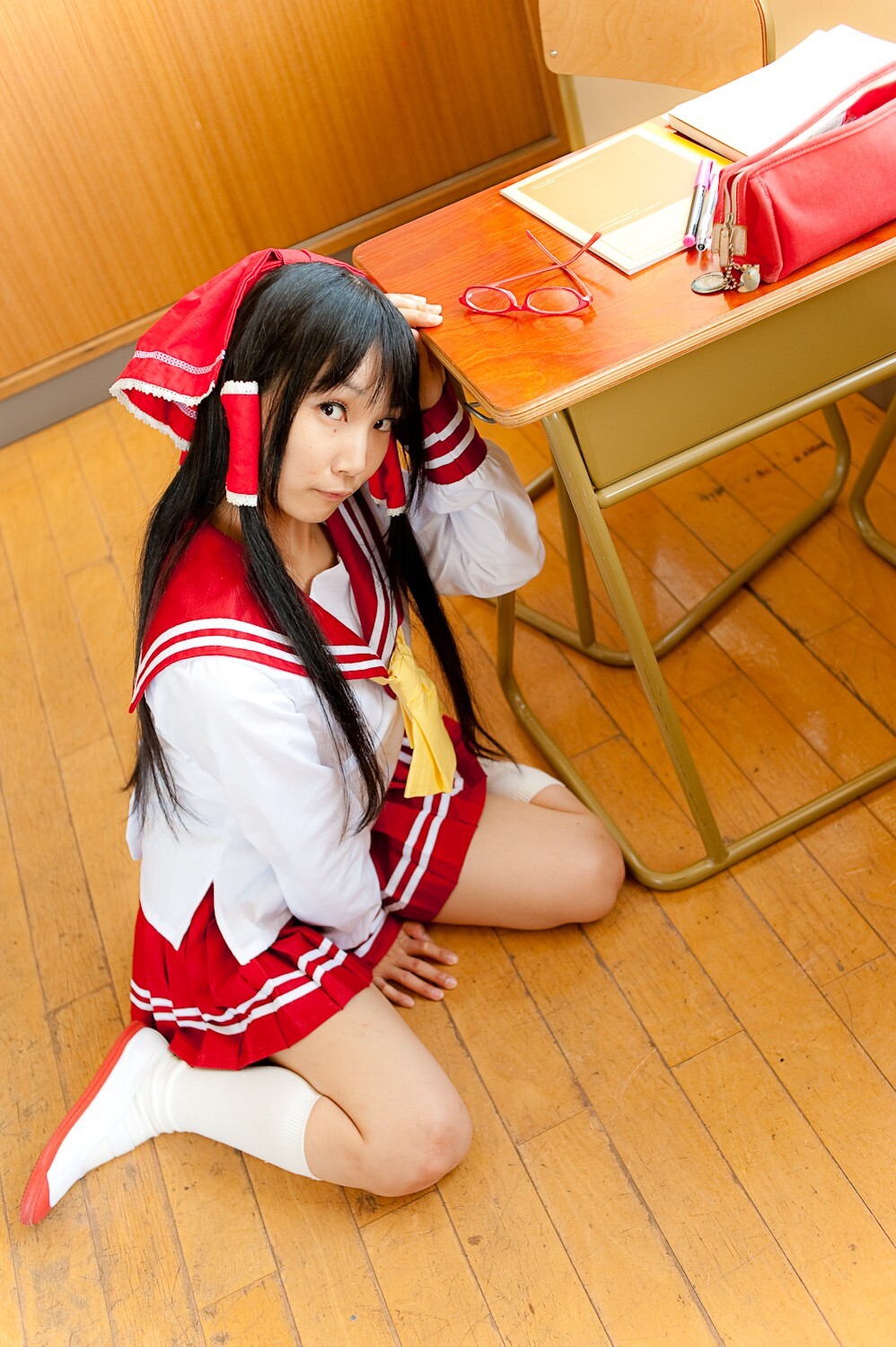 校园美女校服写真 cosplay性感美女套图c76(4)