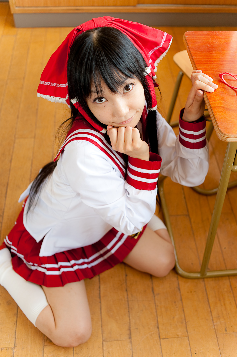 校园美女校服写真 cosplay性感美女套图c76(4)