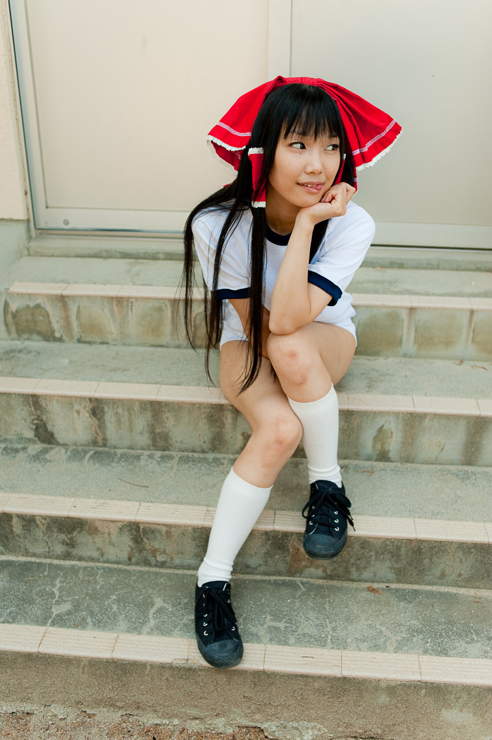 校园美女校服写真 cosplay性感美女套图c76(4)