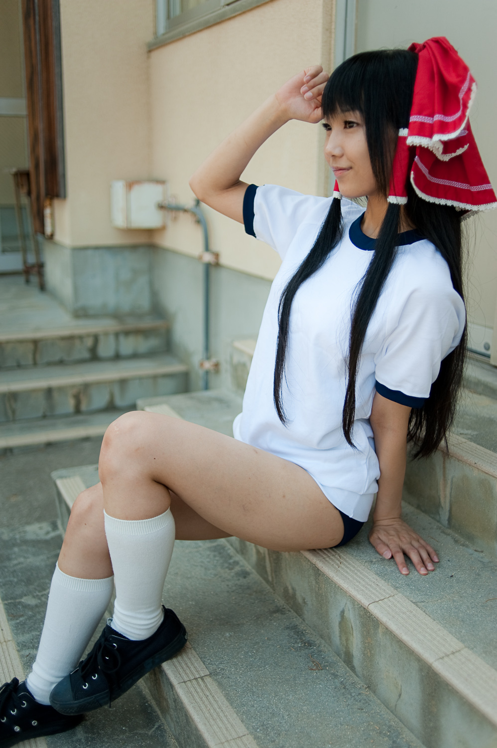 校园美女校服写真 cosplay性感美女套图c76(4)