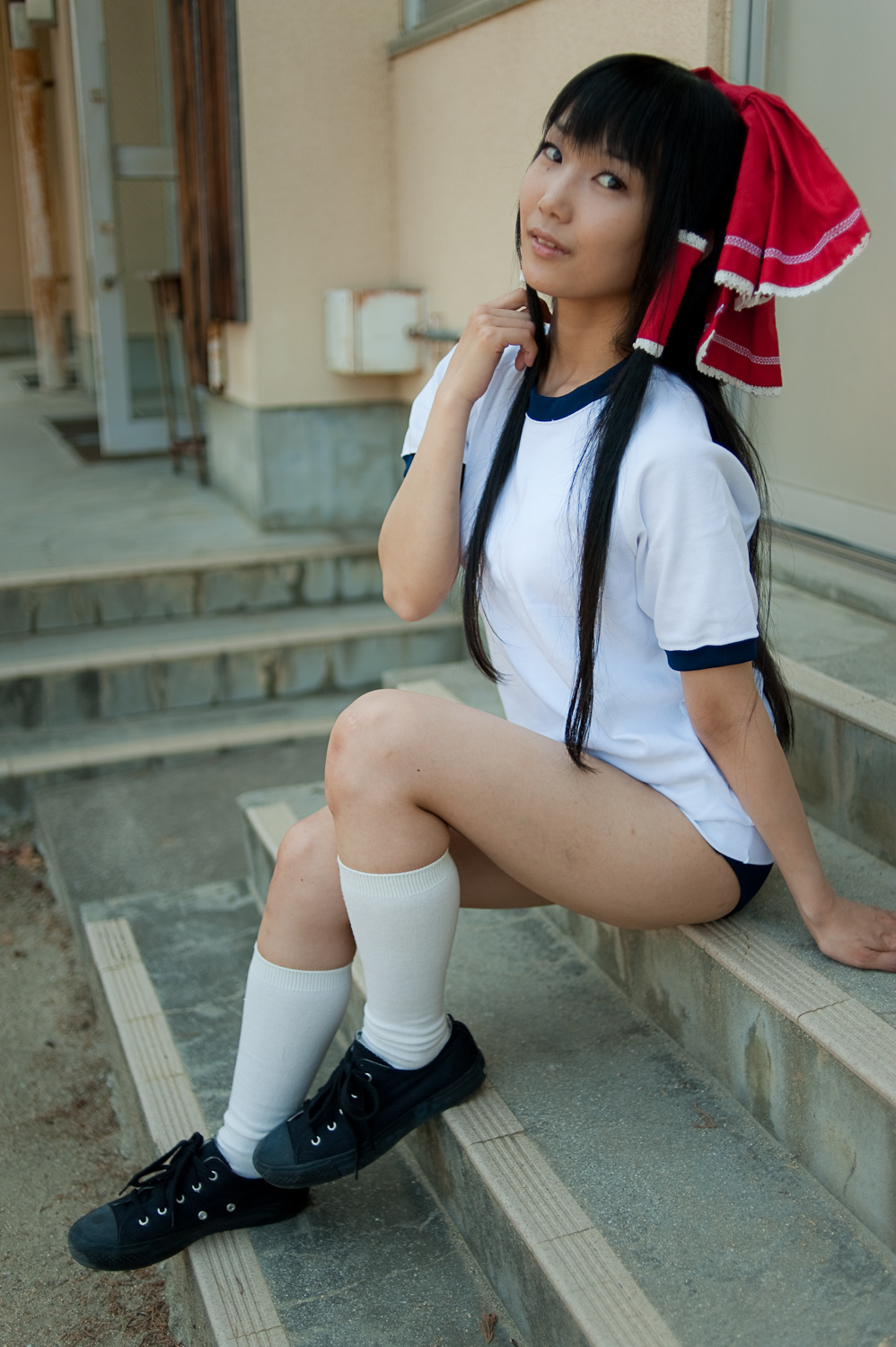 校园美女校服写真 cosplay性感美女套图c76(4)