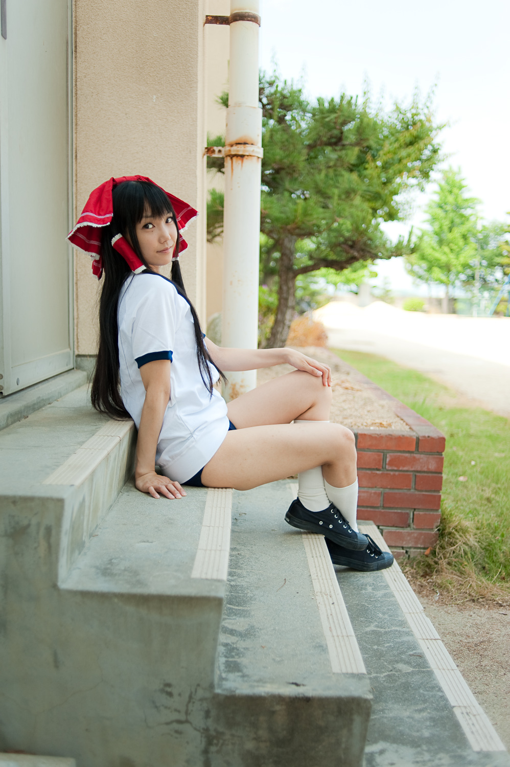 校园美女校服写真 cosplay性感美女套图c76(4)