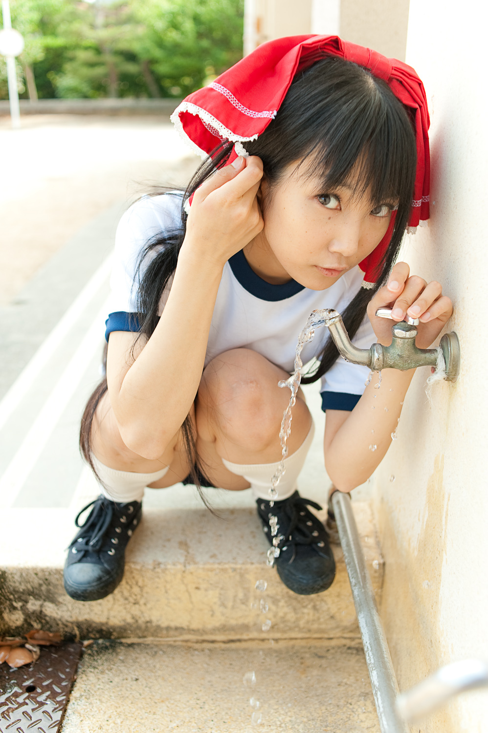 校园美女校服写真 cosplay性感美女套图c76(4)