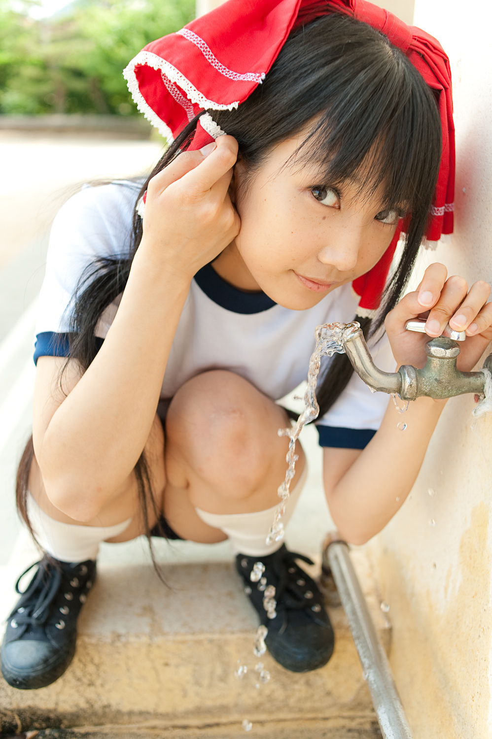 校园美女校服写真 cosplay性感美女套图c76(4)