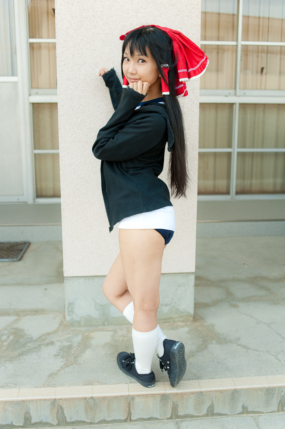 校园美女校服写真 cosplay性感美女套图c76(4)