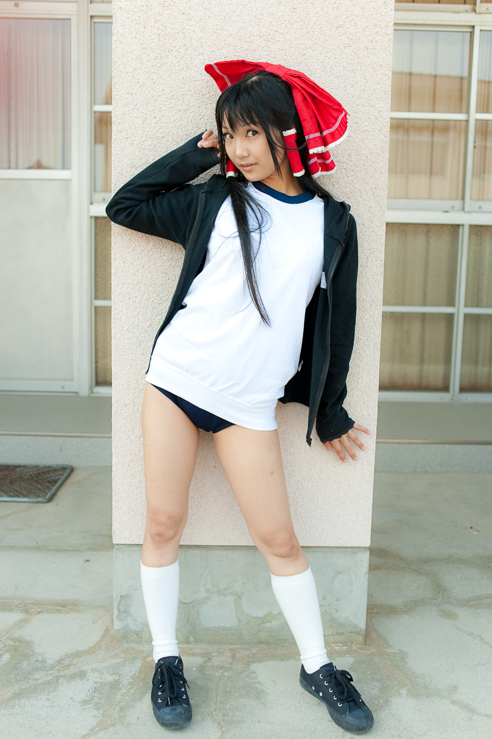 校园美女校服写真 cosplay性感美女套图c76(4)