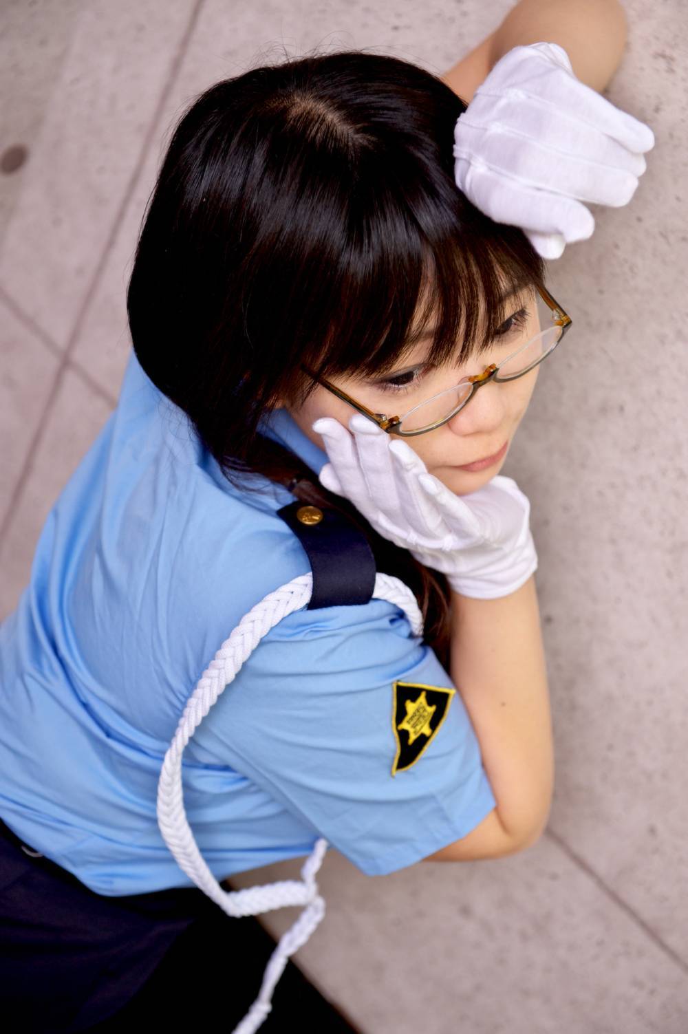 制服黑丝袜美女诱惑 cosplay套图 日本美女千代子 c78 (2)