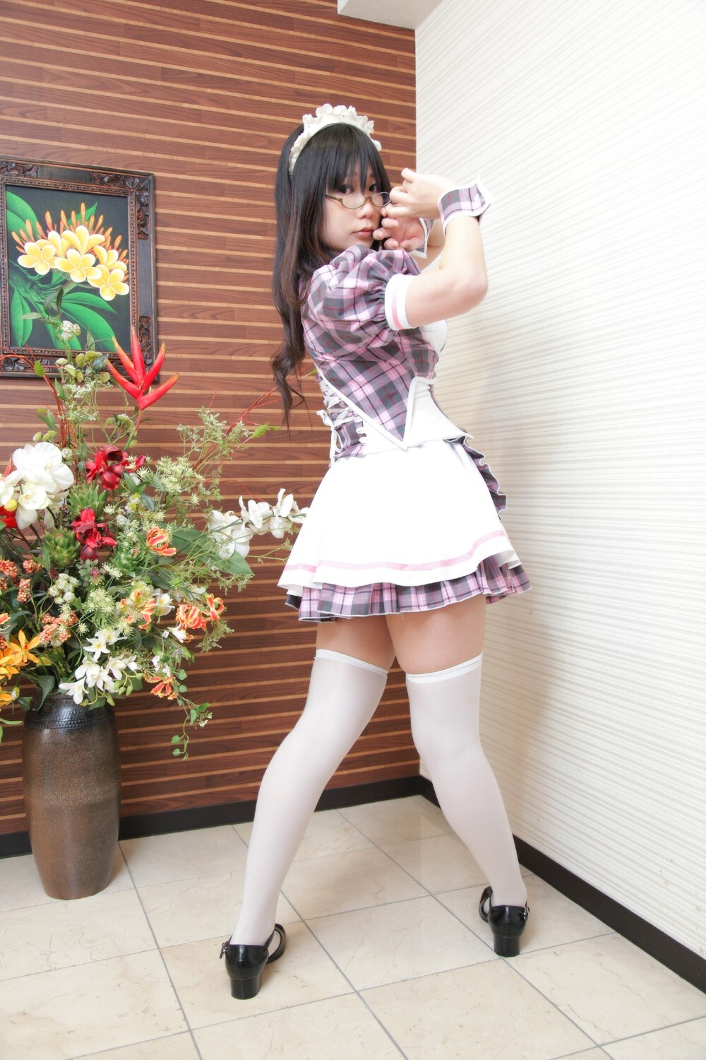 女仆装诱惑 cosplay套图 日本美女千代子 c78 (3)