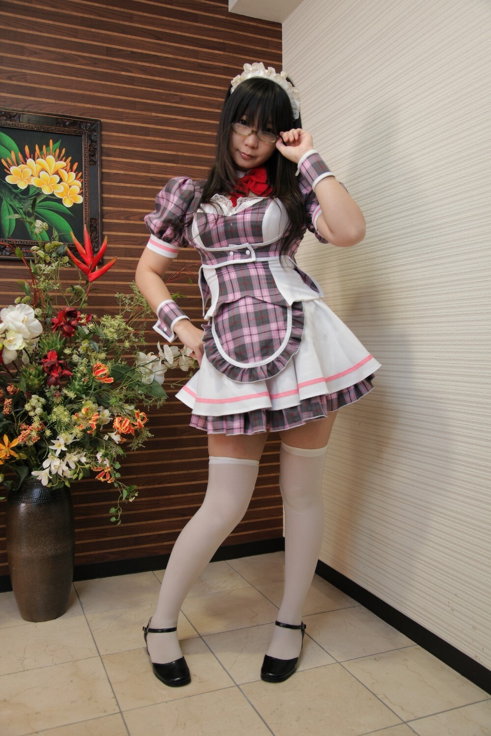 女仆装诱惑 cosplay套图 日本美女千代子 c78 (3)