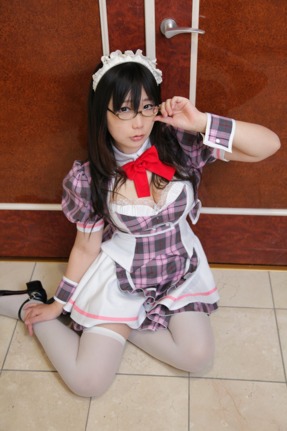 女仆装诱惑 cosplay套图 日本美女千代子 c78 (3)