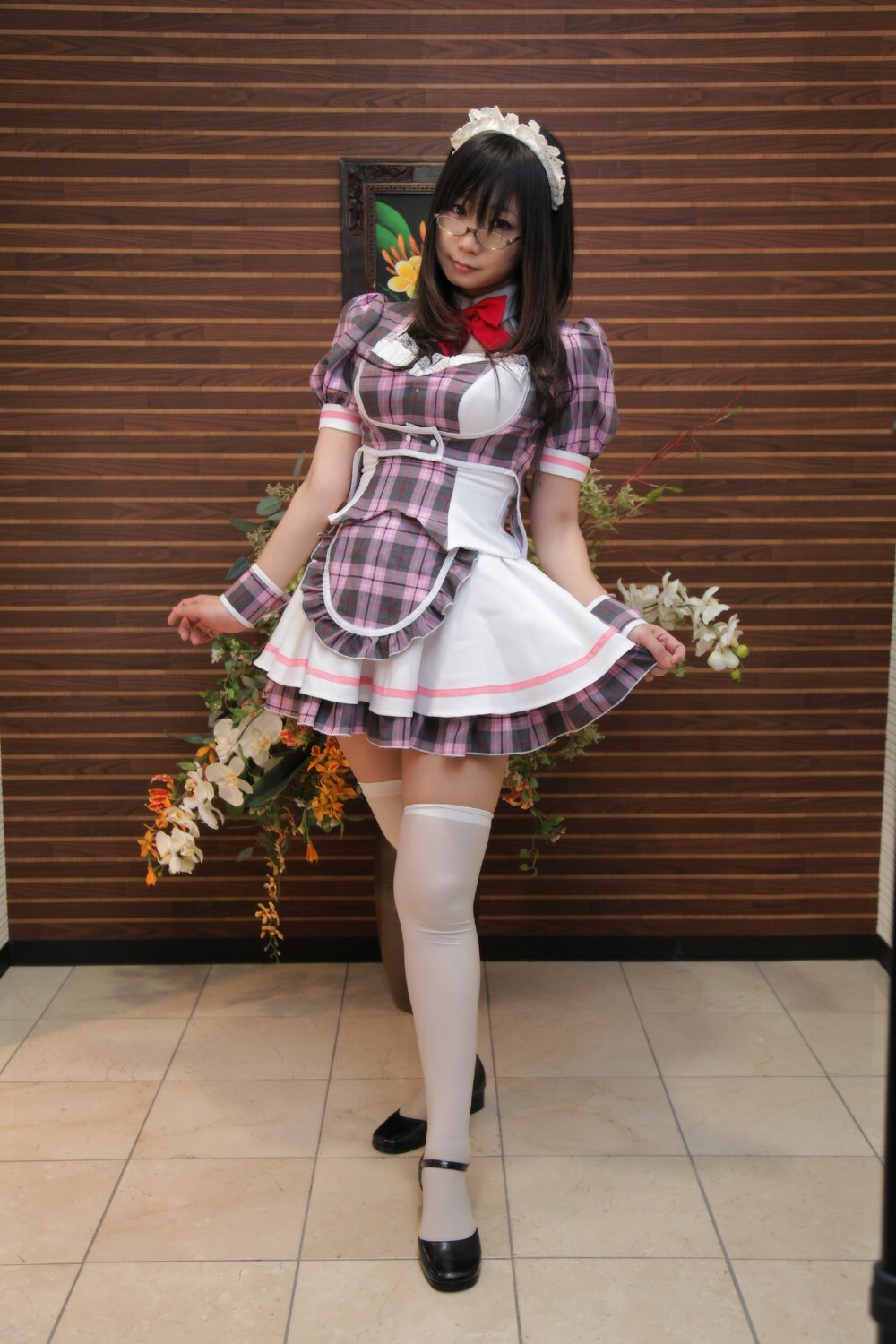 女仆装诱惑 cosplay套图 日本美女千代子 c78 (3)