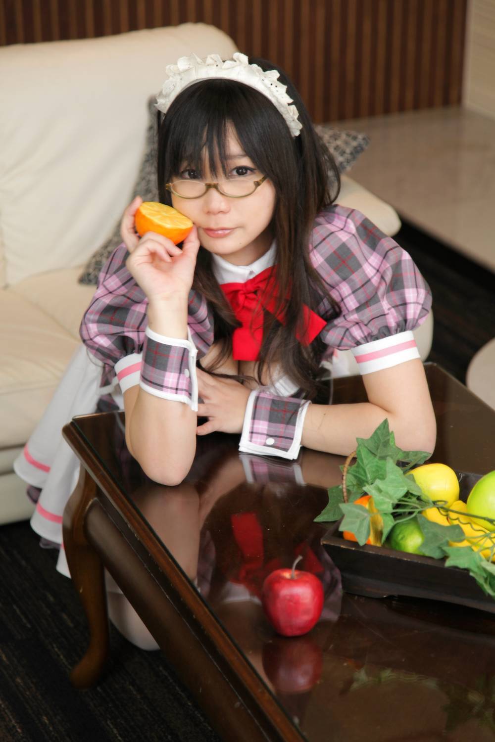 女仆装诱惑 cosplay套图 日本美女千代子 c78 (3)