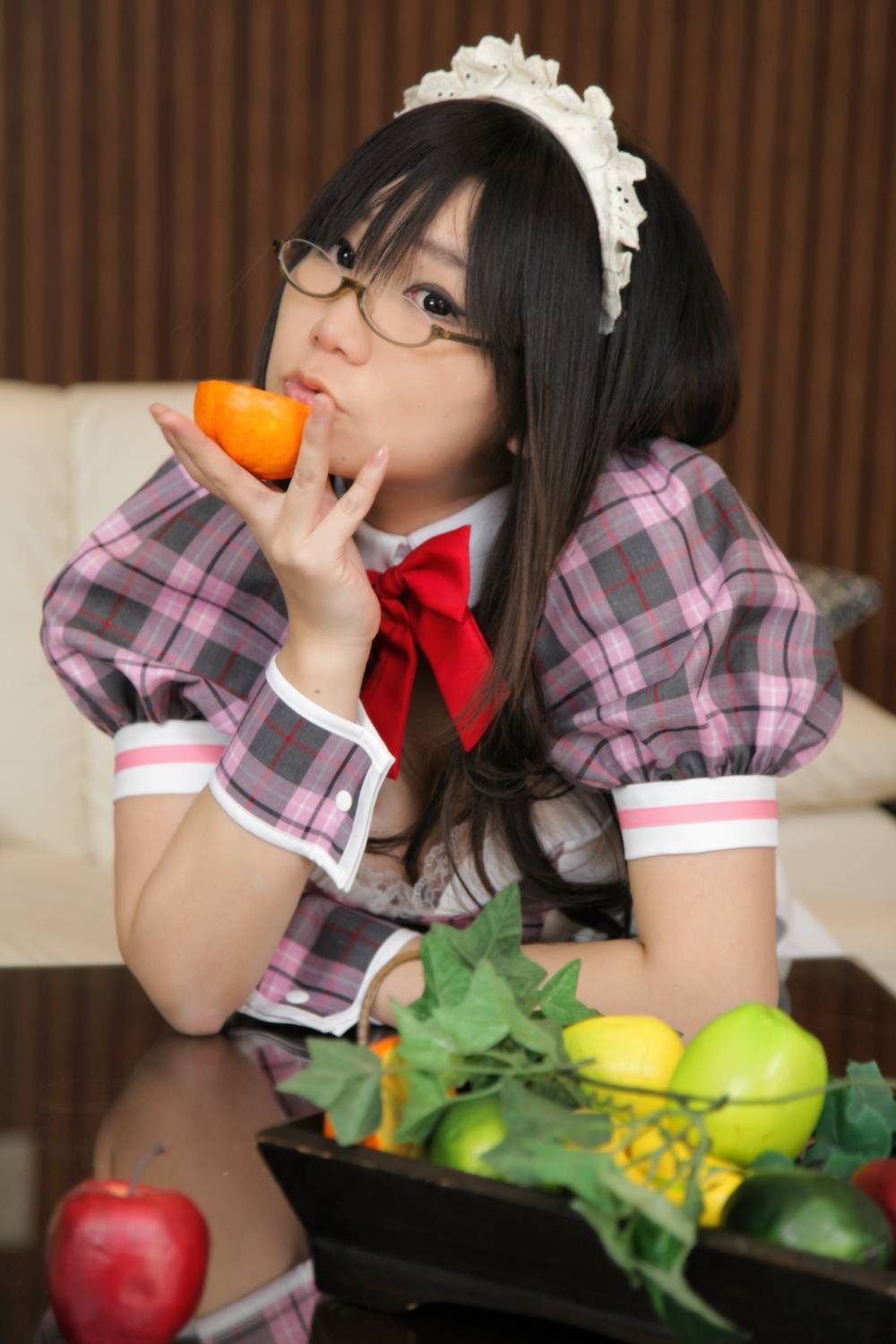 女仆装诱惑 cosplay套图 日本美女千代子 c78 (3)