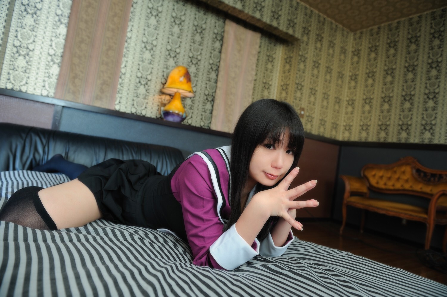 制服美女写真套图  cosplay性感美女系列 c78