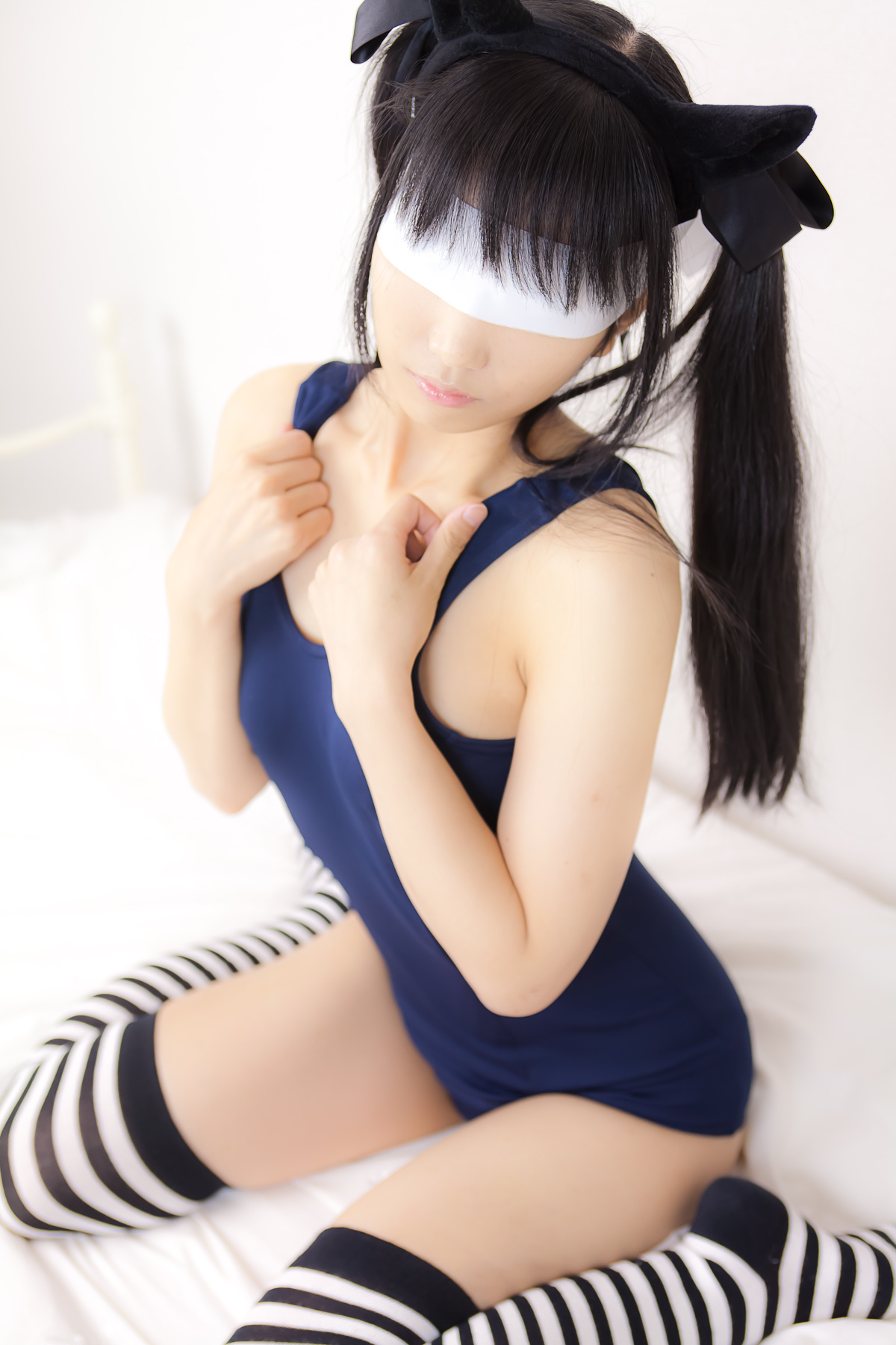 女佣套装比尼写真 cosplay游戏美女套图